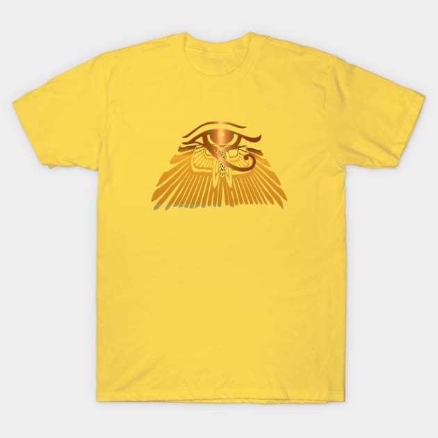 Eye Of Horus T-Shirt by D_AUGUST_ART_53